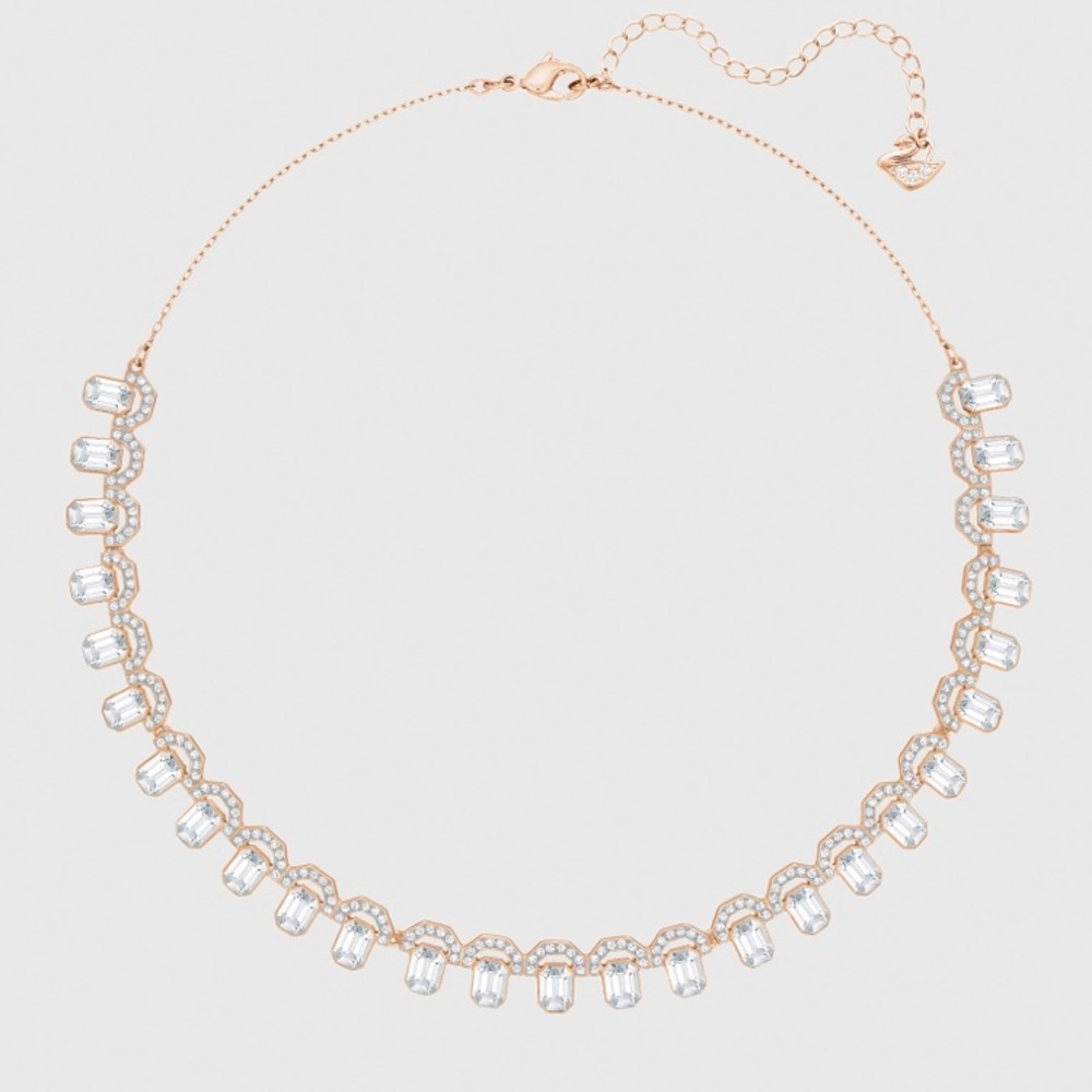 Swarovski Silver Crystal Necklace - Picture 3 of 6